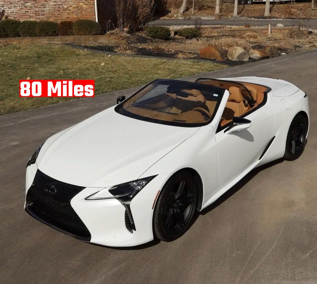 Man Buys 2026 Lexus LC 500 Convertible Bespoke Build for $122,000 ...