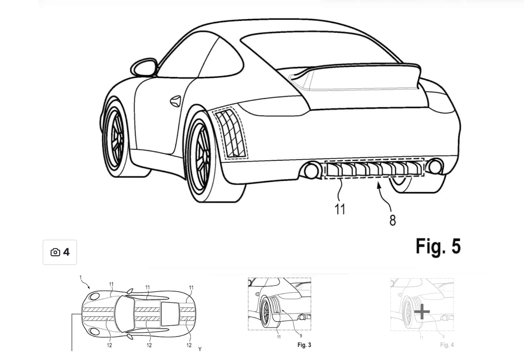 What Are the Disappearing Racing Stripes and Why Did Porsche Patent Them?